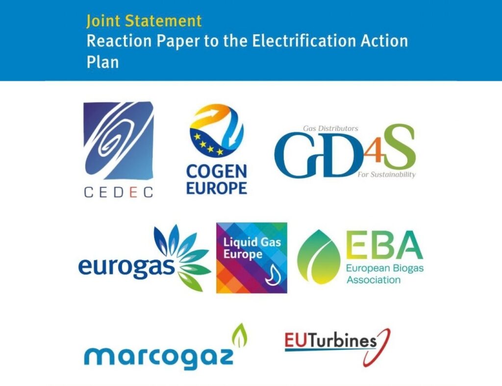 Joint Industry Reaction Paper to the Electrification Action Plan